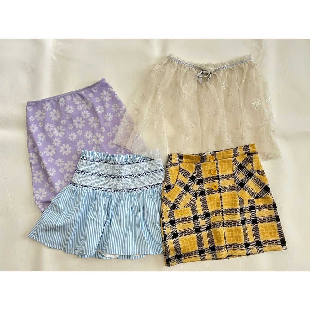 Skirts Bundle Girl's Sz.8 Multicolor Summer Lot Multicolor Modern Casual Preppy